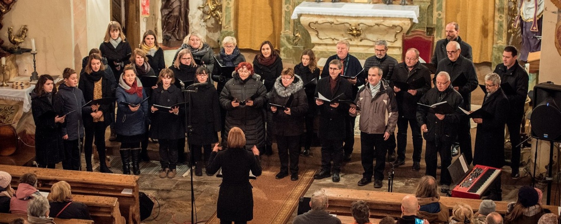 Adventní koncert Smíšeného sboru - Bystré